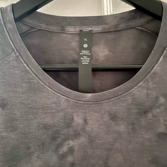 Men’s Lululemon, NWT, Always Agile Short Sleeve Shirt, XL, Vintage Grey, New - Picture 1 of 7